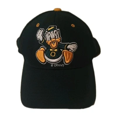Vintage Zephyr Oregon Ducks Disney Hat SZ 7 1/8 Green Yellow 1993 Made in Korea - Image 1 of 4