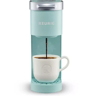 Keurig K-Mini Single Serve K-Cup Pod Coffee Maker 6 to 12 oz Oasis Mint Blue - Image 1 of 4