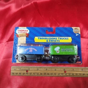 Thomas & Friends Wooden Railway Train Troublesome Trucks & Sweets Y4107 - Picture 1 of 13