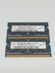 MEMORIA RAM PORTATIL Hynix 4GB (2X2GB) DDR3 HMT125S6TFR8C-H9 - Imagen 1 de 2