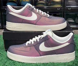 *Rare* Nike Air Force 1 '07 LV8 'Iridescent' (823511-403) Size 13 - Picture 1 of 5
