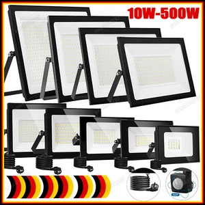 Proiettore led esterno faretto faro 10w 20w 30w 50w 100w 200w 300w 500w lampada - Foto 1 di 41