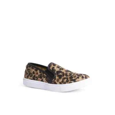 Steve Madden Women's Quilted Ecentrcq Leopard Slip-On Comfort Shoes - Size 7.5 - Image 1 of 2