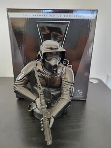 Star Wars Imperial Storm Commando Bust Gentle Giant 2011 Premier Guild 758/1000 - Imagen 1 de 8
