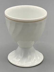 Vintage Porcelain Gold banded  Mini Egg Cup - Unmarked  E-22 - Picture 1 of 4