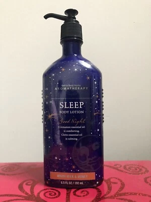 Bath & Body Works Aromatherapy SLEEP WARM MILK & HONEY Body Lotion 6.5 oz RARE - Image 1 of 2