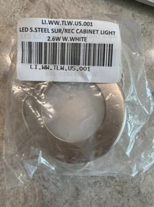 GALAXY LED CABINET LIGHT 2.6W WITH ROUND SURFACE MOUNTING SPACER - Picture 1 of 4