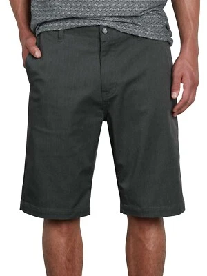 Volcom Shorts Men's Size 29 Vmonty 22" Stretch Chino Charcoal Heather NWT - Image 1 of 4