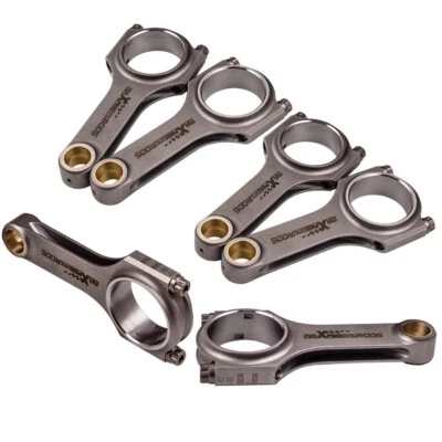 Forged H-Beam Connecting Rods+ARP Bolts Set for Nissan 720 Rogue RB25DET RB26DET - Image 1 of 4
