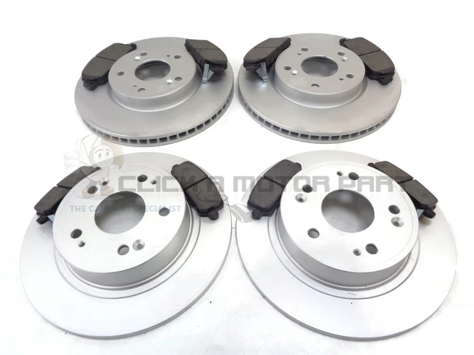 Front And Rear Brake Discs And Pads For Honda HR-V 1.5 1.6 2015-2020 - Изображение 1 из 1