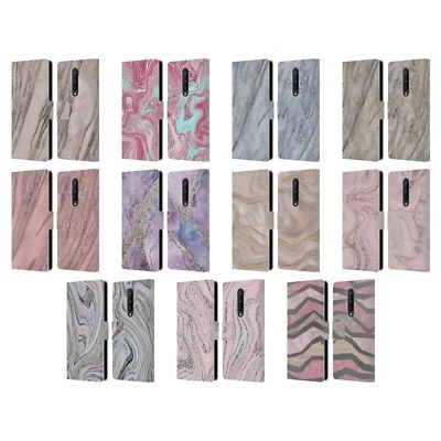 OFFICIAL LEBENSART PASTEL LIQUID GEODE LEATHER BOOK CASE FOR BLACKBERRY ONEPLUS - Image 1 of 4