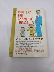 Kids Say The Darndest Things 7th Edition 1959 Paperback - Imagen 1 de 2