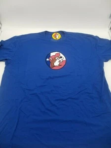 Buc-ee's Don't Mess With Texas Blue Beaver T shirt unisex X-Large - Picture 1 of 8