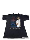 Chemise vintage Steve Harvey « Act Like A Lady Think Like A Man » livre chemise homme M
