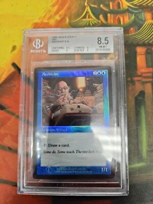 1x Graded BGS 8.5 Foil Archivist Magic The Gathering Rare - Image 1 of 2