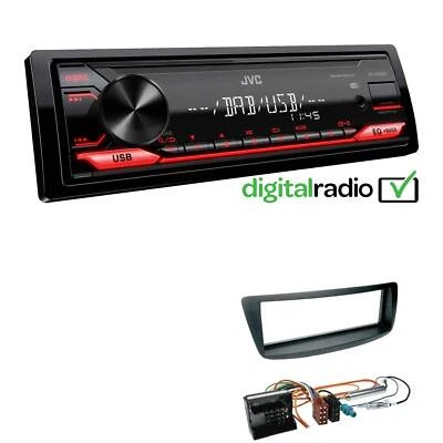 JVC 1-DIN Digital Media Autoradio DAB+ USB AUX für Peugeot 107 2005-2014 - Bild 1 von 4