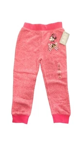 Girls Disney Minnie Mouse Pink Fleece Bottoms Size 4 - Picture 1 of 2