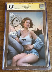 BATMAN #154 CGC SS 9.8 WILL JACK REMARK CATWOMAN FULL BODY VARIANT HARLEY QUINN - Picture 1 of 2
