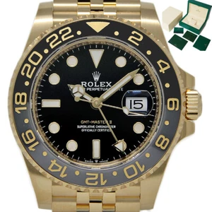 Rolex New GMT-Master II 126718GRNR Yellow Gold Jubilee 2024#RL607 - Picture 1 of 6
