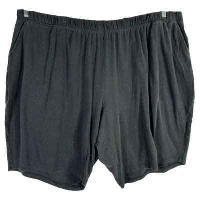 Pantalones Cortos Roamans Talla Grande 5XP 38W 40W Negro Elástico Cintura Bolsillos Petite 1239 Foto 1 de 4