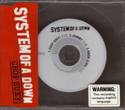SYSTEM OF A DOWN Chop Suey! RARE AUSTRALIAN Limited Edition CD Single - Image 1 of 2