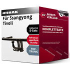Produktbild - Anhängerkupplung abnehmbar + E-Satz 13pol spezifisch für Ssangyong Tivoli 15-