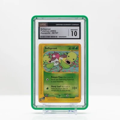Pokemon Bellsprout #68 Aquapolis 2003 - CGC 10 - Image 1 of 4