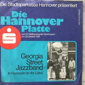 DIE HANNOVER-PLATTE: Georgia Street Jazzband / Jens Brenke (Werbe-Single / NM)
