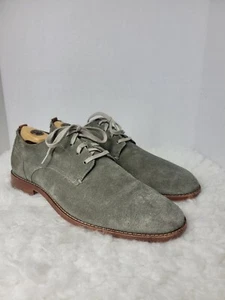 Cole Haan Feathercraft Grand Blucher Mens Shoes Size 11.5  OxfordGray Suede  - Picture 1 of 10