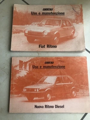 FIAT RITMO  LIBRETTO USO E MANUTENZIONE - Immagine 1 di 4