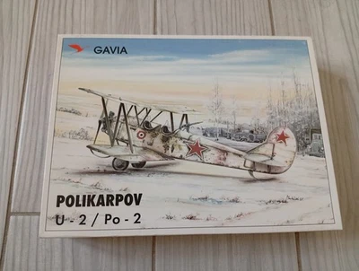 1:48 GAVIA POLIKARPOV U-2 PO-2 sealed - Immagine 1 di 2