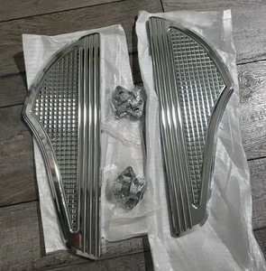 CNC Defiance Rider Floorboards Footboard For Harley Touring Road Glide Street... - Bild 1 von 5
