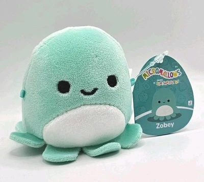 2.5” Original Squishmallows Micromallows *Zobey Octopus* Micromallow Series 1 - Image 1 of 4
