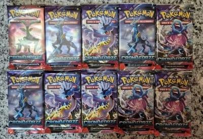 Lotto 10 bustine Pokémon Cronoforze sigillate - Immagine 1 di 3