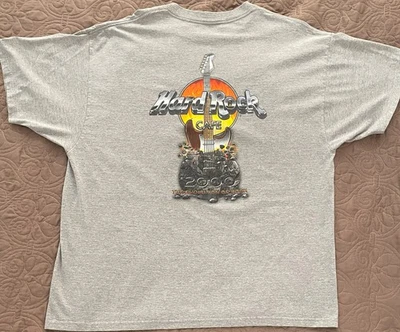 VINTAGE T-SHIRT ** Hard Rock Cafe ** Evolution of Rock Design (XXL) - Image 1 of 4