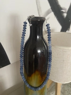 Anthropologie Inspired Glass Abacus Beaded Necklace - Image 1 of 3