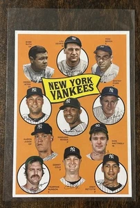 2023 Topps Archives SP Yankees 1969 Team History Oversized LunchBox Topper Judge - Picture 1 of 2