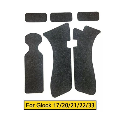 Tactical Pistol Rubber Grip Handle Adhesive Texture Grip Wrap Tape For Glock 17 - Image 1 of 2