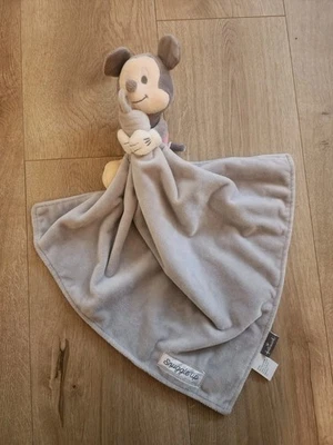 Плюшевое мягкое одеяло Hallmark Disney Mickey Mouse Baby Lovey Security игрушка б/у в отличном состоянии - Изображение 1 из 4