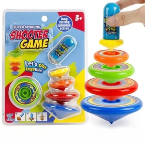 Kids Spinning Tops Gyro Folding Spinning Tops Toys Stacking Battle Gyro Toy AU - Picture 1 of 15