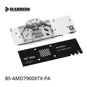 Barrow GPU Water Block For Gigabyte RX 7900 XTX RORUS ELITE 24G Graphics Card - Picture 1 of 9