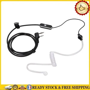 2 Pin Acoustic Tube PTT MIC Earpiece Earphone for Retevis Radios B - Zdjęcie 1 z 3