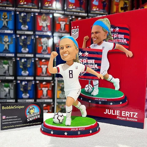 JULIE ERTZ USWNT Women's USA National World Cup Soccer "Exclusive" Bobblehead Cover