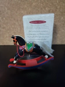 Schaukelpferd 1993 ~ 6. in der Serie ~ Appaloosa ~ Hallmark Miniatur Ornament - Bild 1 von 2