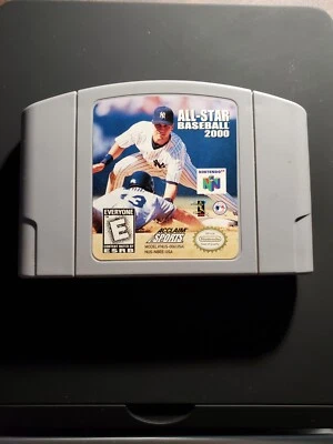 ALL - STAR BASEBALL 2000 Nintendo 64 Auténtico y Funcionando Suelto Foto 1 de 2