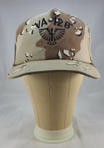 VA-128 US Navy Attack A-6 Squadron Golden Intruders Desert Camo Cap Mütze NOS - Bild 1 von 10