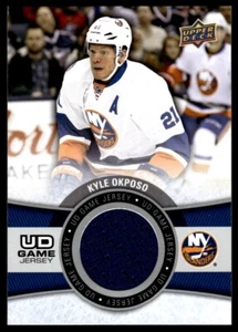 2015-16 Upper Deck Game Jerseys Series I Kyle Okposo New York Islanders #GJ-KO - Picture 1 of 2