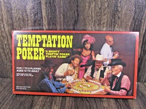 Vintage 1982 Temptation Poker Complete Classic Whitman Board Game - Picture 1 of 7