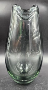 Holmegaard Vintage Dorschmund Rauchglas Vase signiert & datiert 1953 - Bild 1 von 11