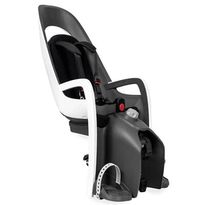 Hamax Caress Pannier Rack Child Bike Seat, White/Black (Reflective & Adjustable) - Picture 1 of 4